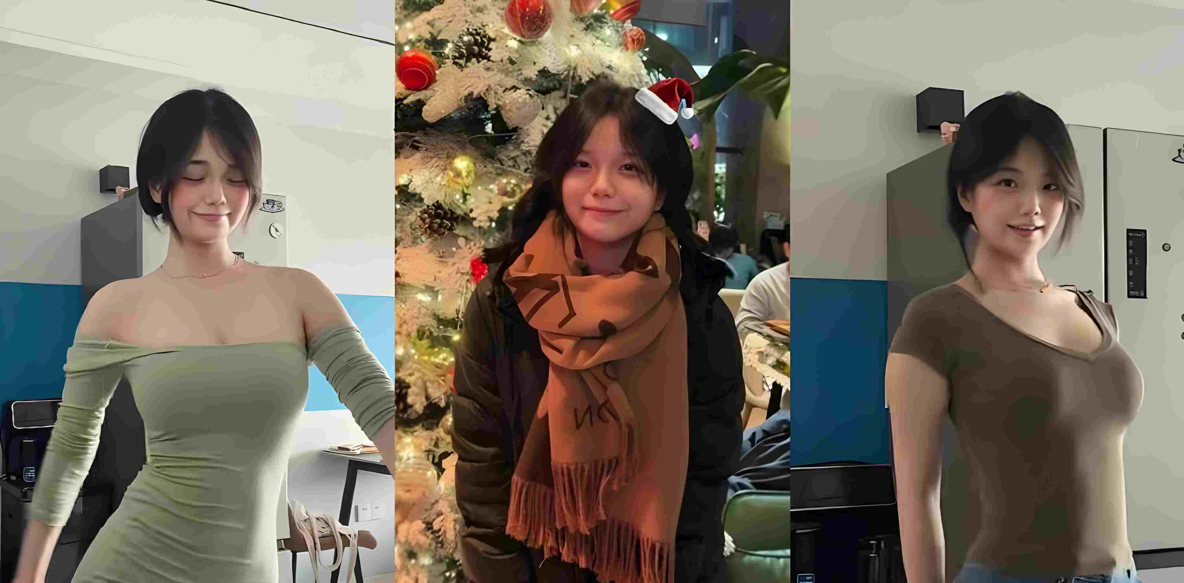 抖音58万粉网红 藤藤菜 突然遭封号 私拍福利全网流出 紧身裙曲线分外妖娆 人设直接碎一地