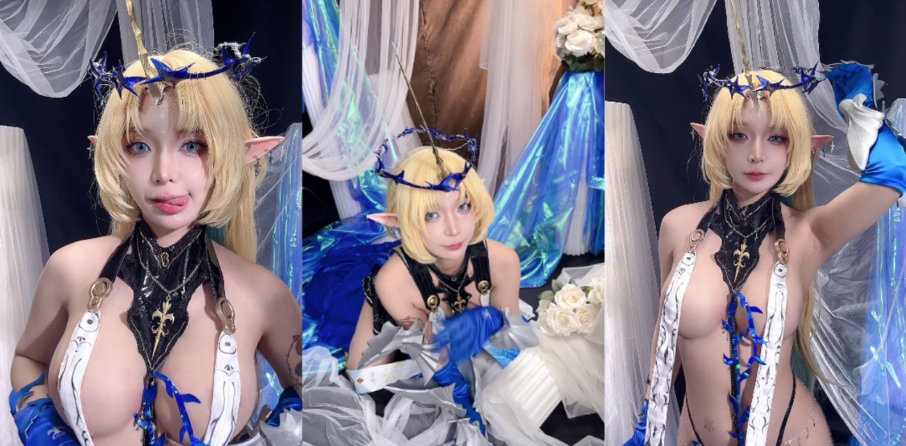 网红coser美少女 Umeko Cosplay弗勒尔德利斯 情趣装扮激情诱惑自慰视频流出 看的性欲高涨欲火焚身！