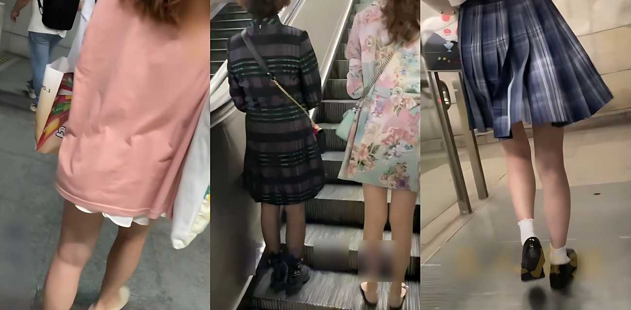电梯战神 无人后继，偷拍电梯各种小姐姐裙底合集流出，第四弹，邪恶手指开启，尾随抄底，偷窥癖的核弹级福利