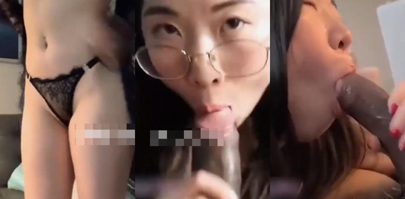 媚黑母狗上海女老师痴迷黑人外教巨屌酒店开房视频流出 口含巨根脸上满足的骚样真是反差！