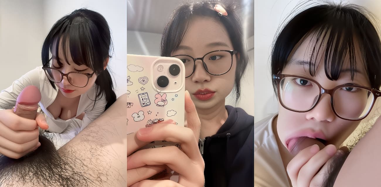 河南清纯眼镜学霸 被富二代渣男视频曝光，富哥口味独特美女玩腻了，现在就喜欢搞学霸反差