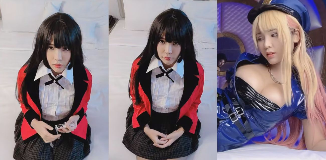 泰国百变萝莉女神 minichu 第二弹 学生jk服警官服 黑丝骑乘 深喉口爆 各种姿势轮上阵！