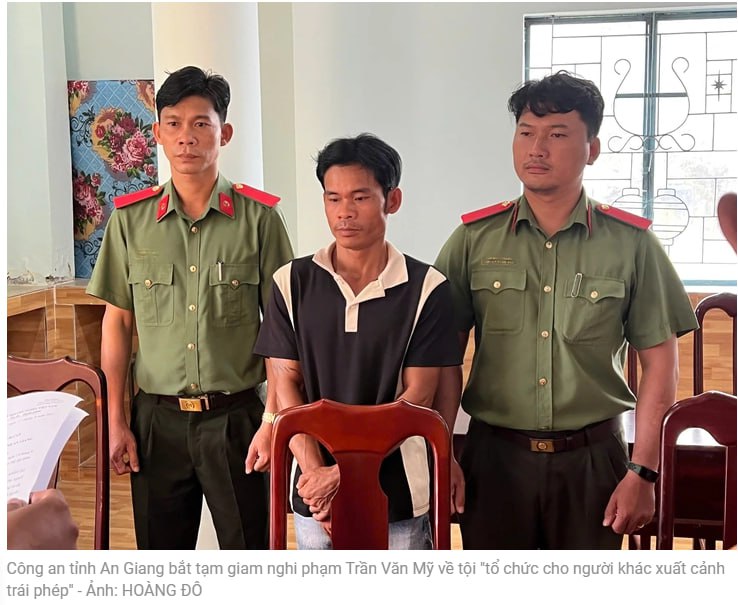 越南新闻：偷渡出境越南20万盾/人！越南一男子用快艇载人非法出境，落网