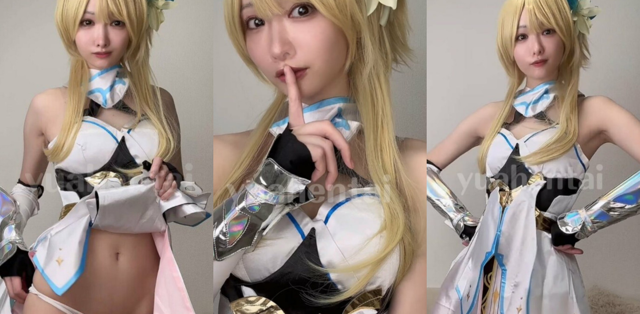 onlyfans超人气女神 yuahentai cos原神荧妹 被大屌抽插淫叫不断！