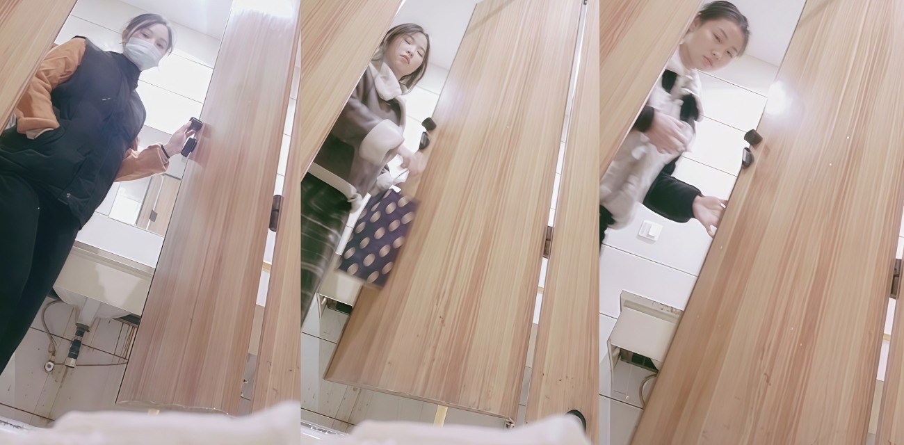 厕所偷拍超级可爱学生妹 全景前后拍捕捉白虎嫩妹私密瞬间 网红主播清纯外表下粉嫩无毛！