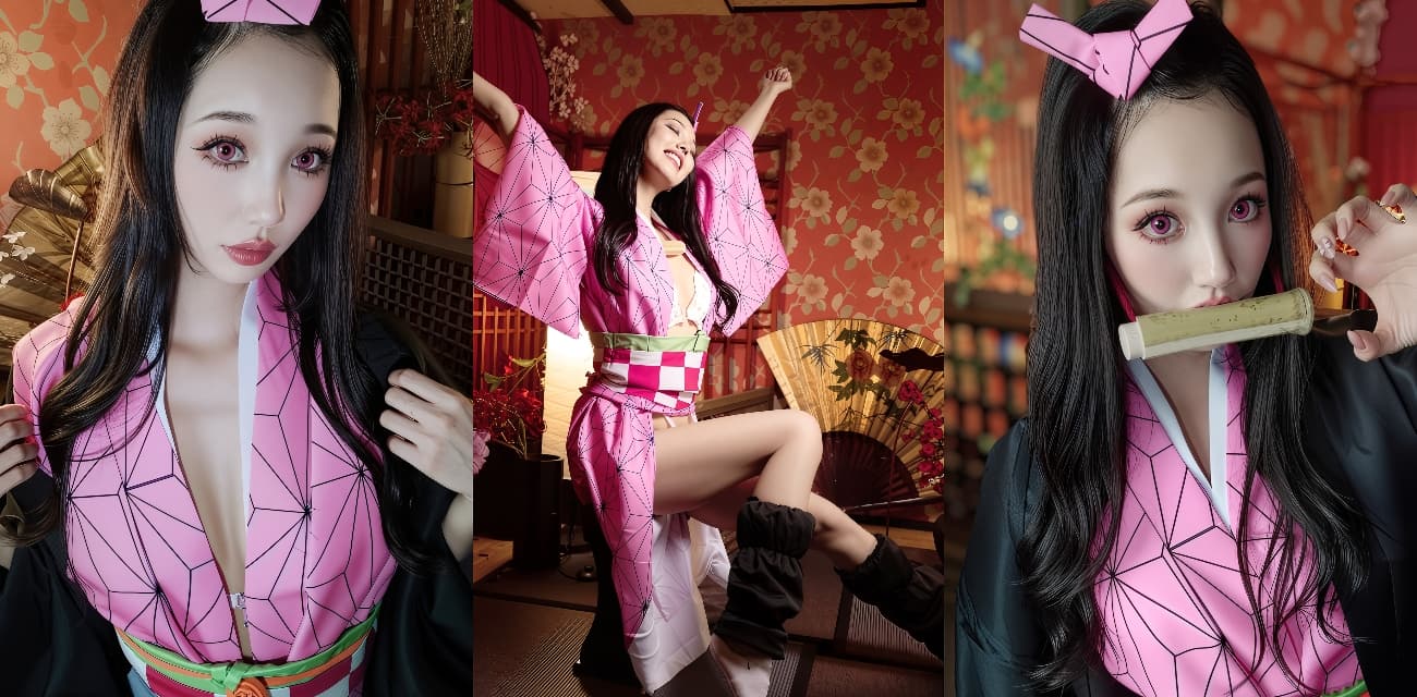 日本高颜值博主香月怜10月Cosplay《狂赌之渊》黑丝骚穴！肉棒自慰狂喷水高潮，赌注全押欲火爆棚！