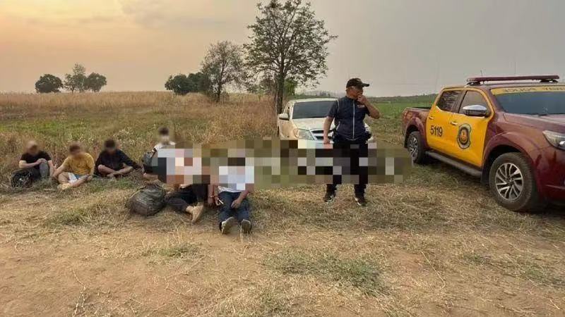 泰国新闻：中国籍电诈团伙在泰“翻车”，10人被捕