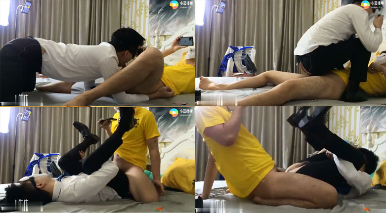 正装男下班自慰被外卖小哥碰到后 被外卖小哥抽插打桩