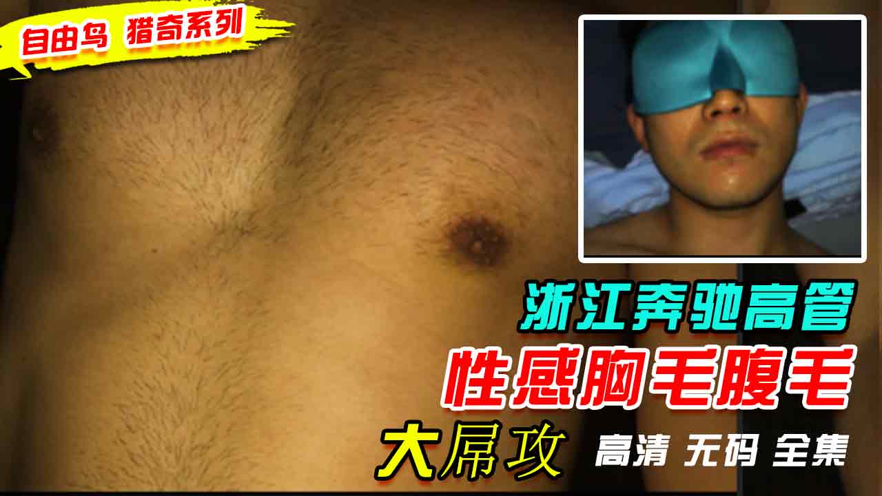 自由鸟猎奇系列，性感胸毛腹毛大屌攻浙江奔驰高管