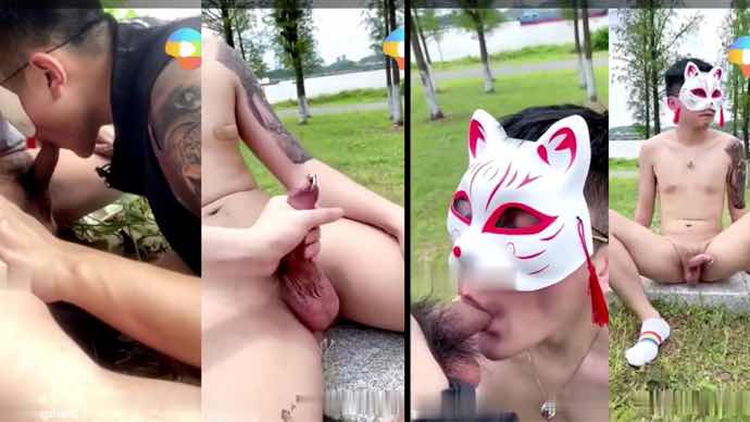 公园极限暴露玩奴 跪舔深喉各种玩弄