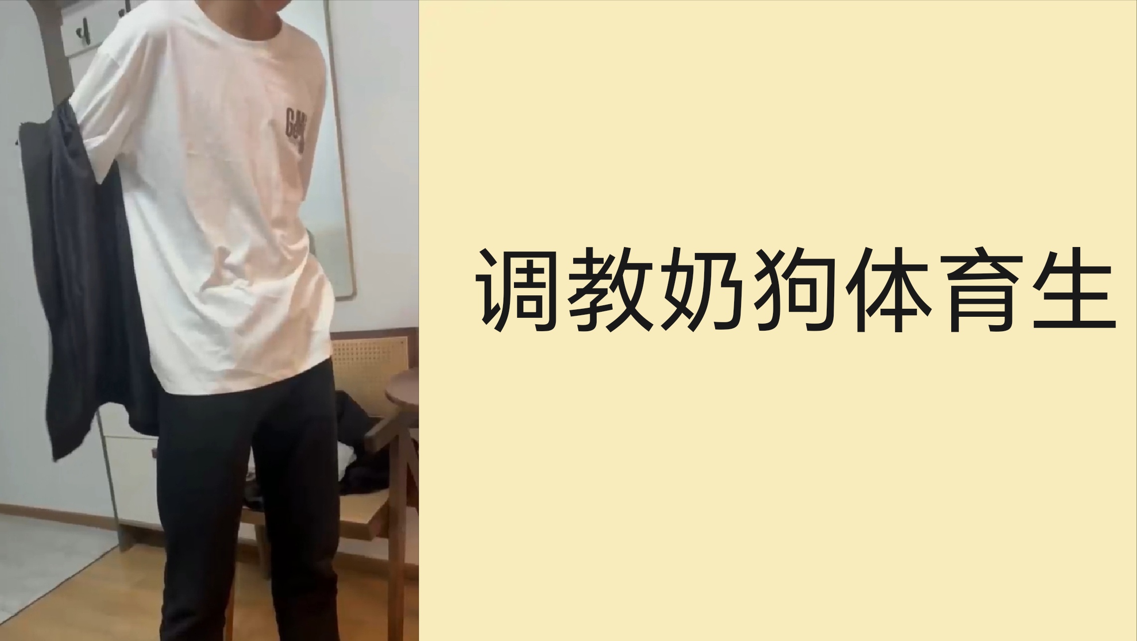 灰太狼系列：调教奶狗体育生第二期