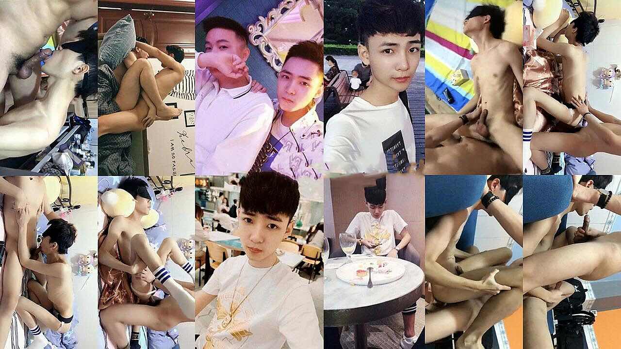 抖音网红情侣小夫夫 自拍与小男友的性爱日常 无套抽插 小男友太骚了 给他来个颜射美美容