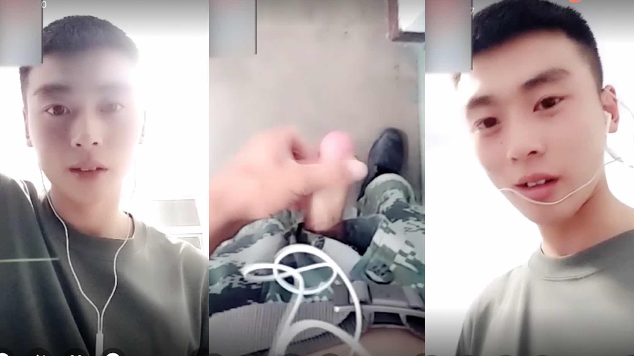 寂寞兵哥被伪娘勾引 血气方刚在宿舍撸射