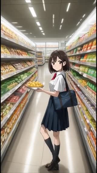 [saku_mite]_スーパーで颜あげたら推しのA⚪︎女优がレジに立ってた件