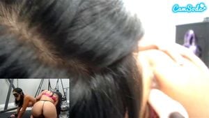 CamSoda- Teen Latina Sisters Fucked By Fucking Machine On The Bondage Board: Porn - 经典欧美