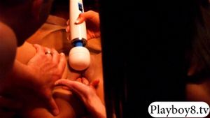 Married people swinging and group sex in Playboy mansion: Blowjob, Hardcore & Bongacams Porn - 经典欧美