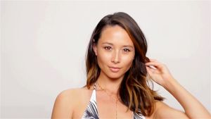 Asian model Bikini try on haul: Porn - 经典欧美