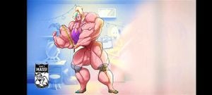 琥珀的肌肉成长