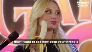 Deep Throat ft. Luiza Marcato by California TV: Big Tits, Big Ass & Milf Porn - 经典欧美
