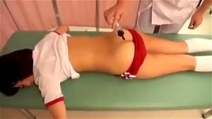 Japanese doctor massages his patient: Japanese Girl, Oiled & Strip Porn - 经典欧美