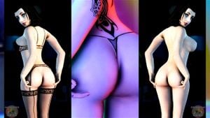 Big Bouncing Butts #6 (Reupload) - SFM PMV: Cowgirl, Big Ass & Compilation Porn - 经典欧美