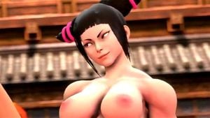 春丽与朱莉扶她 (3D音乐视频)