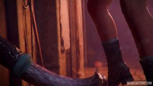 HMV Lara Croft -The Gatekeeper [Wildeer Studio]: Porn - 经典欧美