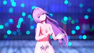 [R18][Star Rail MMD] Herta - Good-night Kiss: Nude & Dance Porn - 经典欧美
