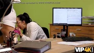 VIP4K. Hottie is ready for sex with agent for cash: Blowjob, Doggy & Young Porn - 经典欧美