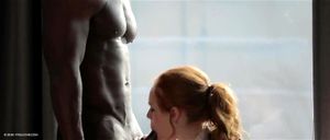 Ella Hughes Worshipping and Sucking Black Cock ft. Antonio Black: Blowjob, Bbc & Redhead Blowjob Porn - 经典欧美