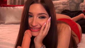 Busty girl slowly takes off red erotic panties: Blowjob, Big Tits & Brunette Porn - 经典欧美