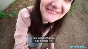 Public Agent - very cute college art student with natural tits studies a big dick outdoors: Porn - 经典欧美