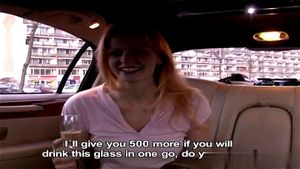 Pick up in a limousine for sex: Blowjob, Cowgirl & Blonde Porn - 经典欧美