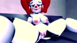 FNaF 3D 色情 - 马戏团宝贝的激情交欢