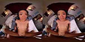 VR BANGERS Cheating On Girlfriend With Hot Latin Teen Sarah Lace VR Porn