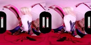 Spider Gwen reupload: Blonde, Vr & Virtual Reality VR Porn - 经典欧美