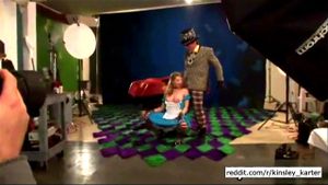 Sunny in Wonderland, behind the scenes ft. Sunny Lane: Photoshoot, Bts & Alice Porn - 经典欧美