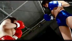 日本裸上身拳击