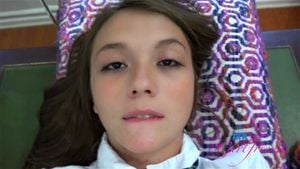 Sweet school girl takes your cock in her mouth before sucking and fucking POV: Porn - 经典欧美