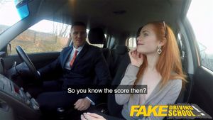 Fake Driving School Ella Huges Fails her Test on Purpose: Cowgirl, Hd Porn & Professional Porn - 经典欧美