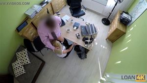 LOAN4K. Playful doll agrees to let a man penetrate her if he can help: Blowjob, Missonary & Blonde Porn - 经典欧美