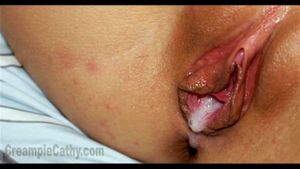 CC-Kate's Creampie Gangbang ft. Cathy Creampie: Doggy, Missonary & Orgy Porn - 经典欧美