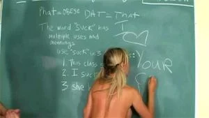 Nikki Pigtails on a Desk