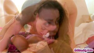 Whitney begs stepmom to make her horny pussy cum