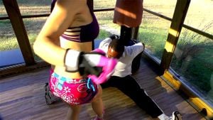 BreakDownPartII: Fansly, Fighting & Kick Balls Porn - 经典欧美