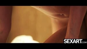 Watch horny lesbian beauties get oiled up for a naked massage by Sex Art: Porn - 经典欧美