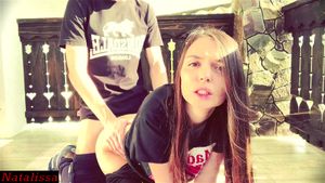 我的继兄在我的晨练中内射了我 - Natalissa