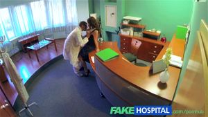 FakeHospital Doctors compulasory health check makes busty temporary hospita: Porn - 经典欧美