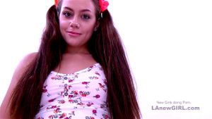 New Teen gets 2 cumshots from two cocks at POV casting audition: Blowjob, Orgasms & Teen Sex Porn - 经典欧美