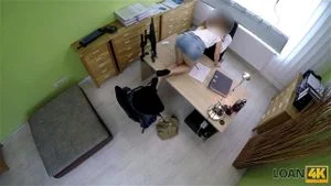 LOAN4K. The girl can get a loan if she takes off all her clothes and has sex: Porn - 经典欧美